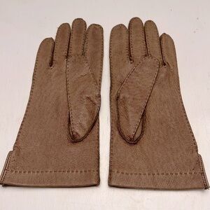 Shalimar Hand stitched Pig Skin Leather Women’s Gloves Size 7 NOS